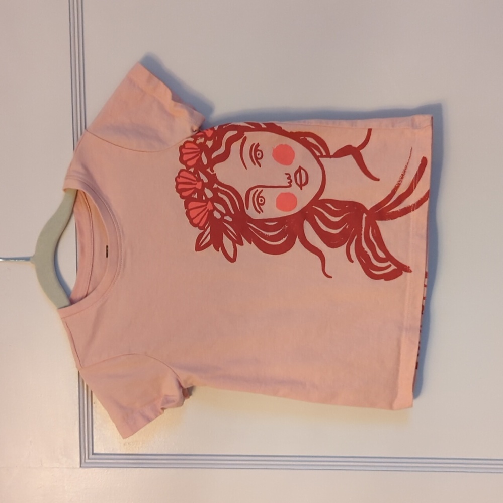 Tea size 5 girls mermaid tshirt